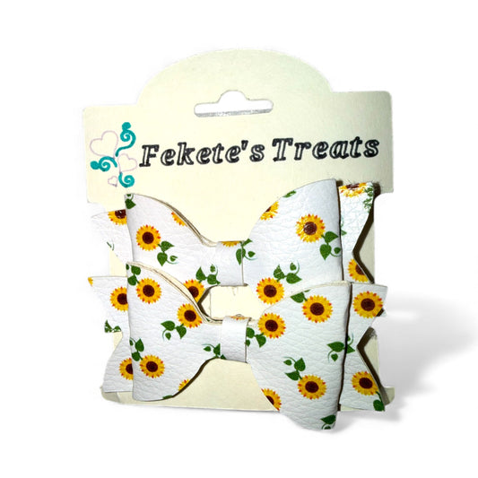 Simple Sunflower Pig Tail Set