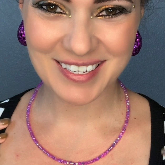Enchanting Beaded Crystal Necklace