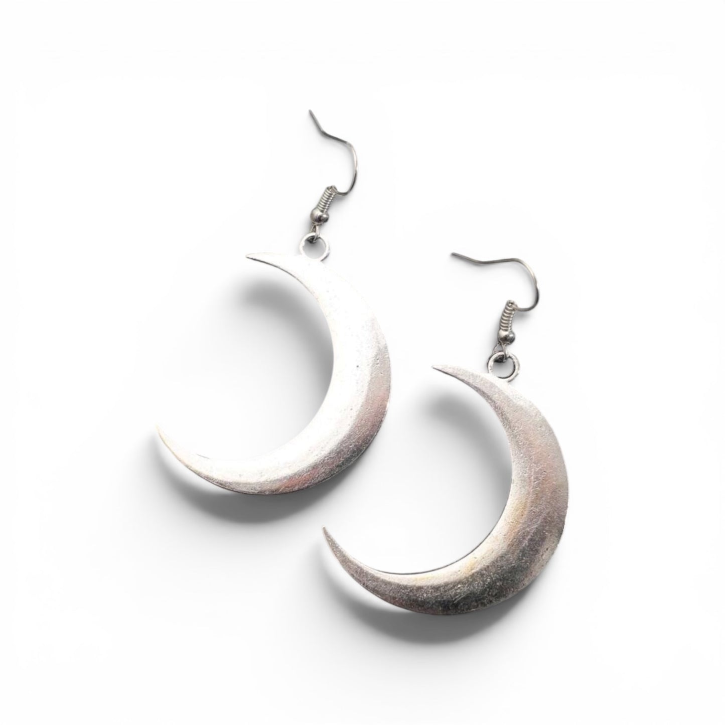 Silver Moon Earrings
