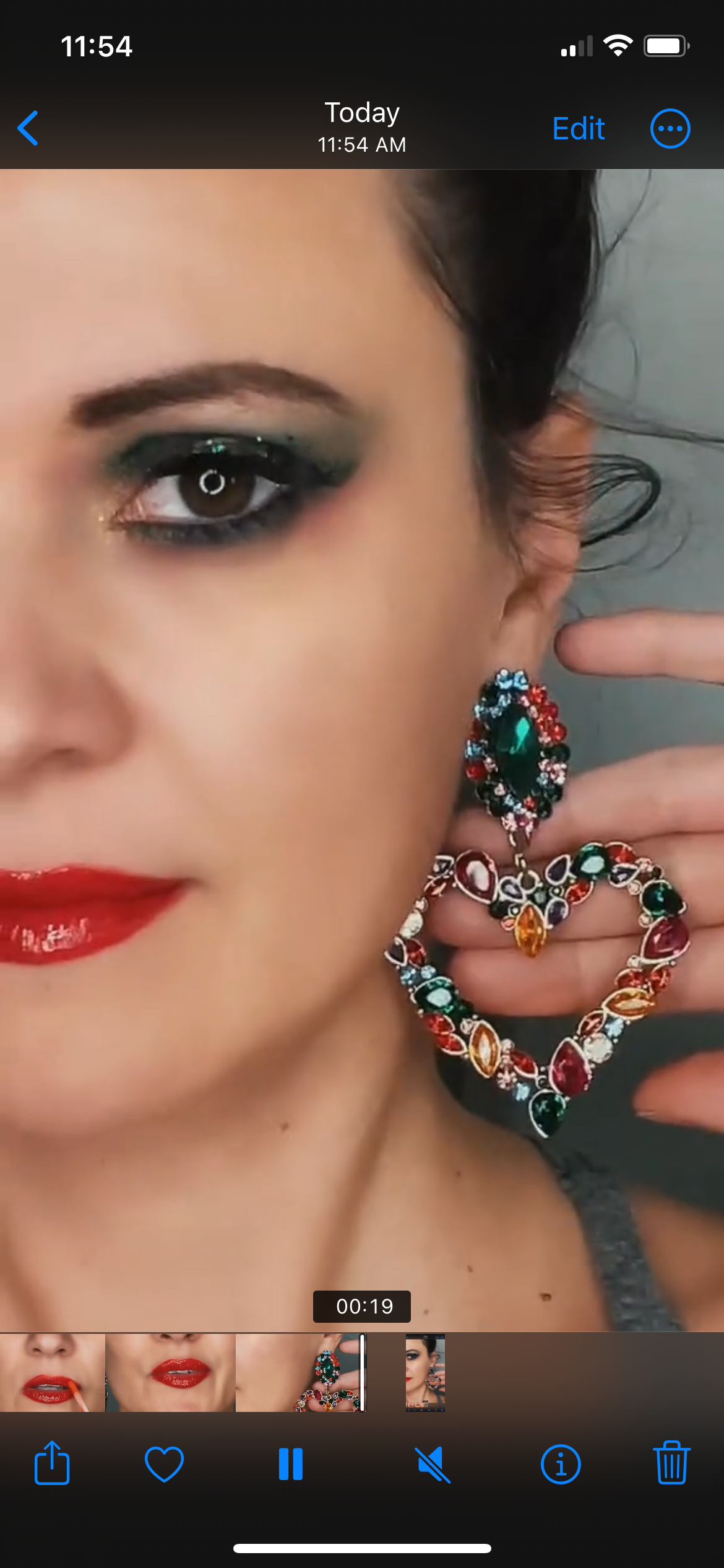 Shape Of My Heart Statement Earrings - duplicate