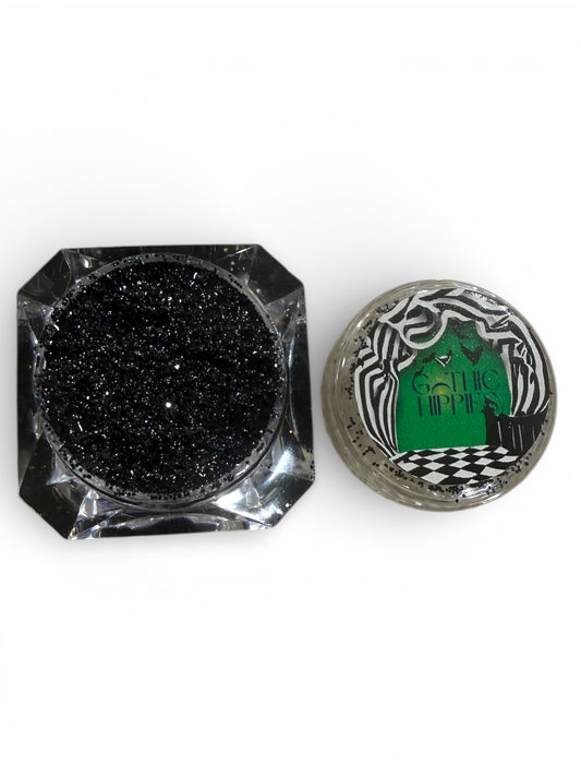 Black Gel Glitter