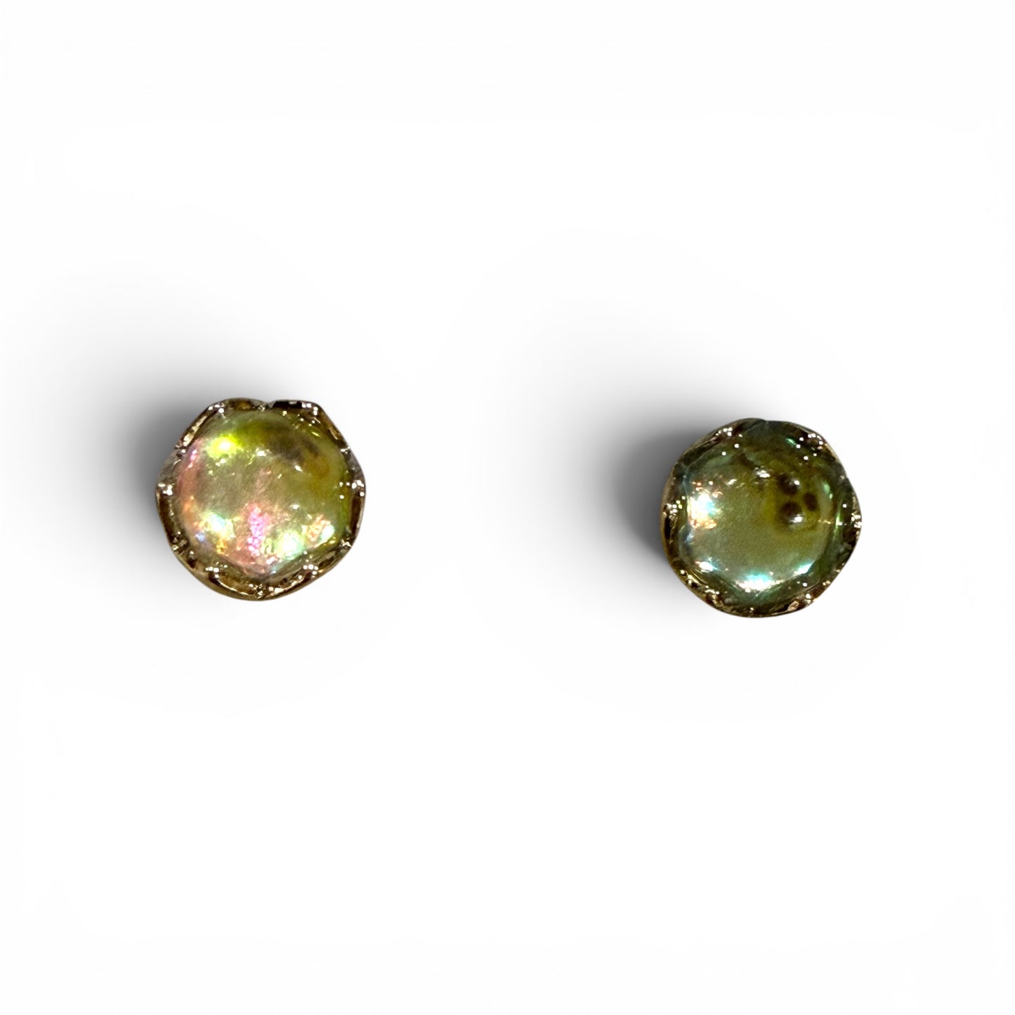 Over The moon -Sterling Silver Stud Earrings