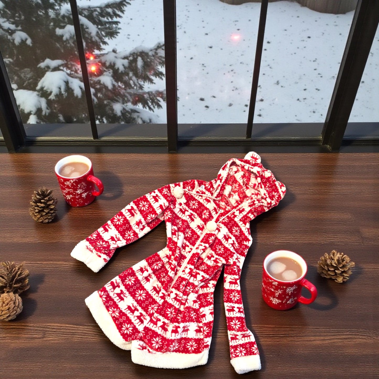 Cringle All The Way Romper- (Shorts)