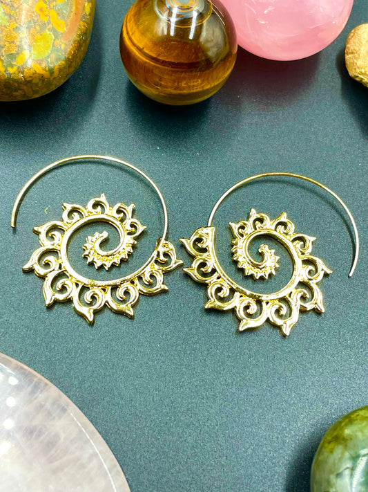 Sun Daze Swirl Earrings