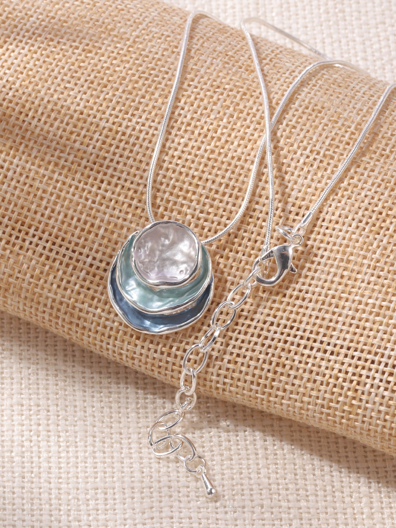 Round Charm Necklace