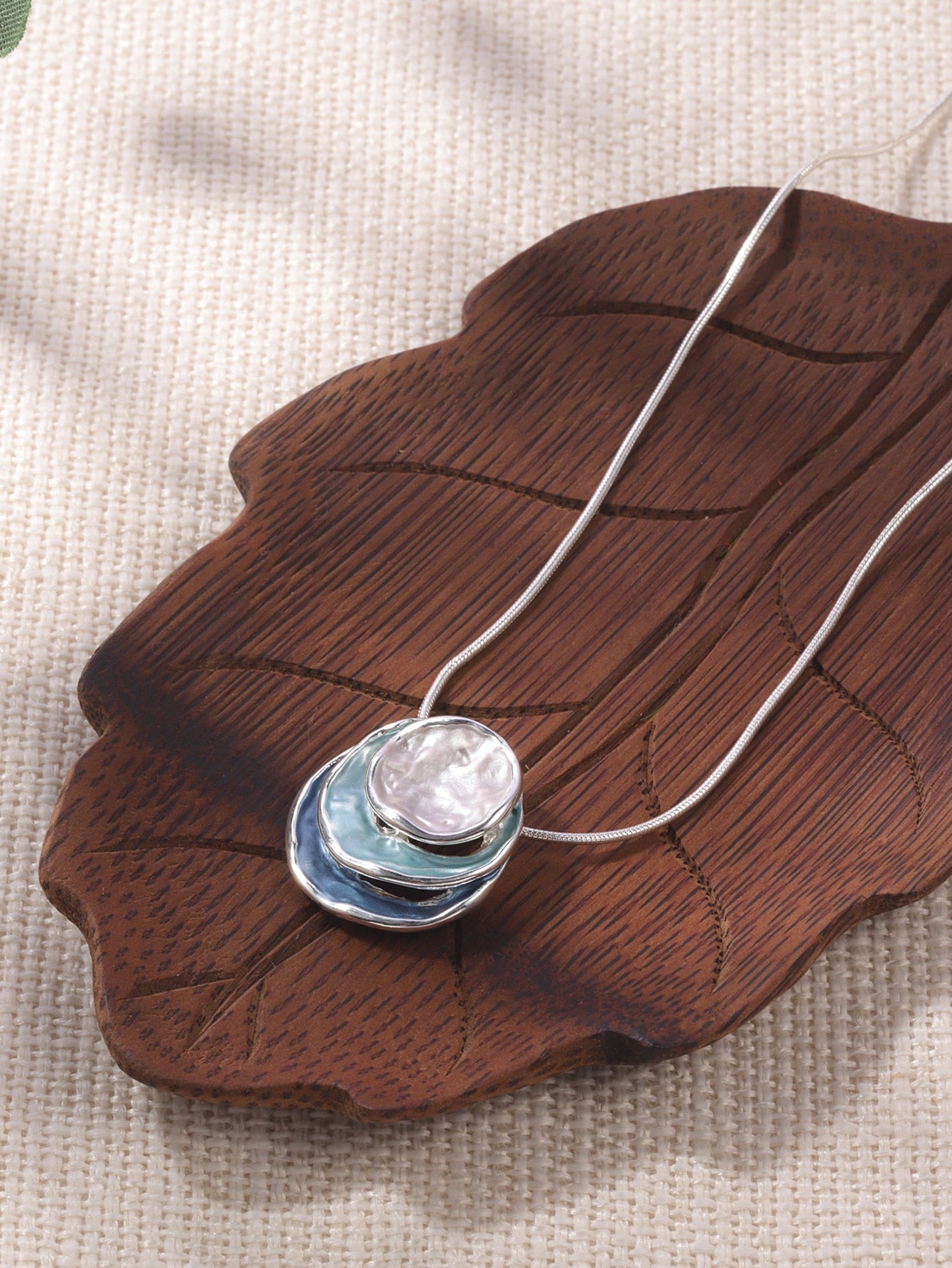 Round Charm Necklace