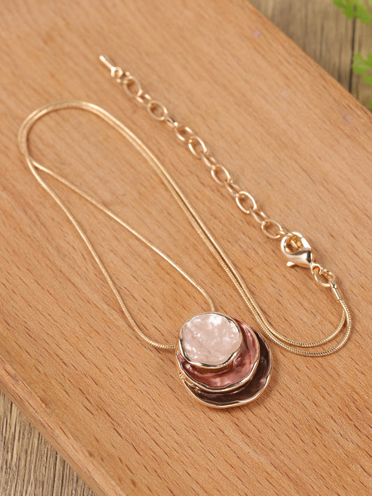 Round Charm Necklace