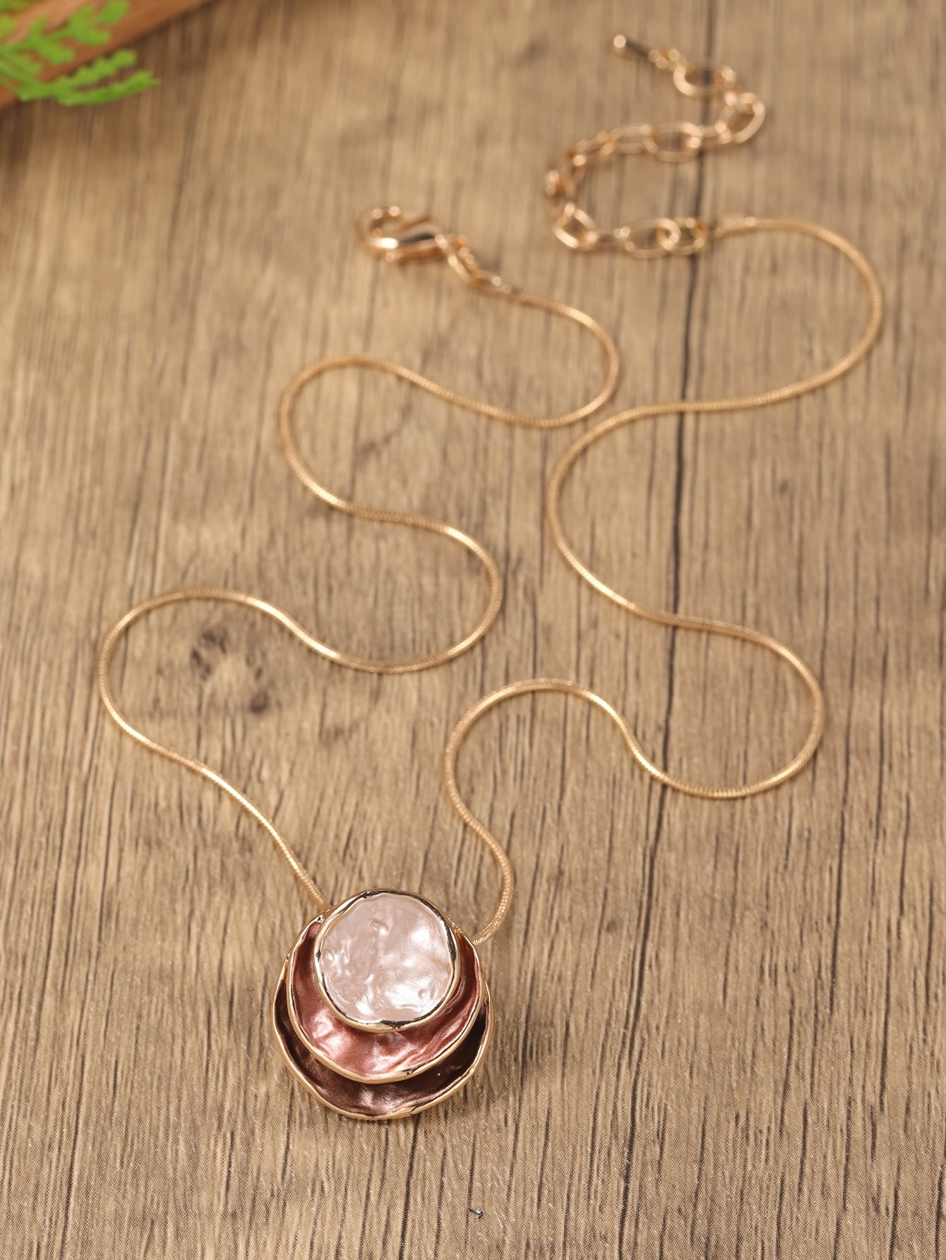 Round Charm Necklace