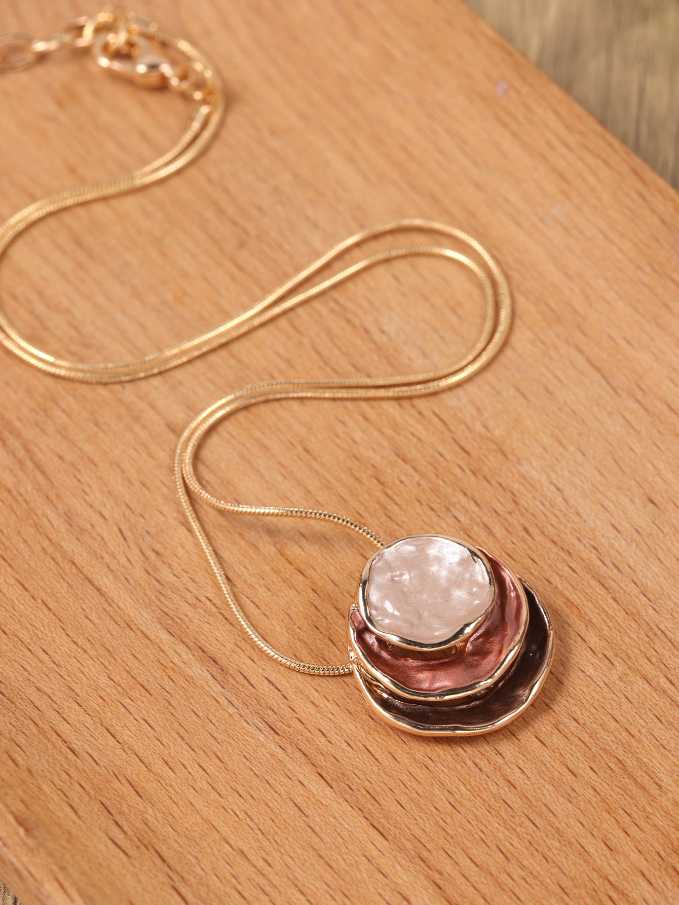 Round Charm Necklace