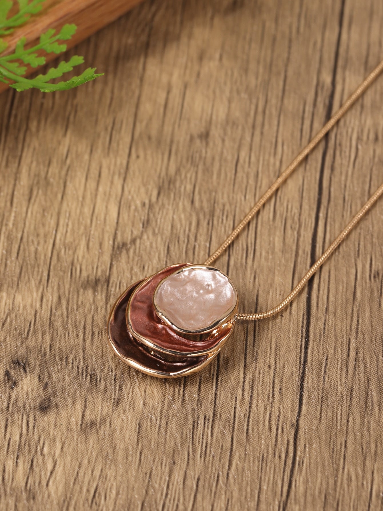 Round Charm Necklace