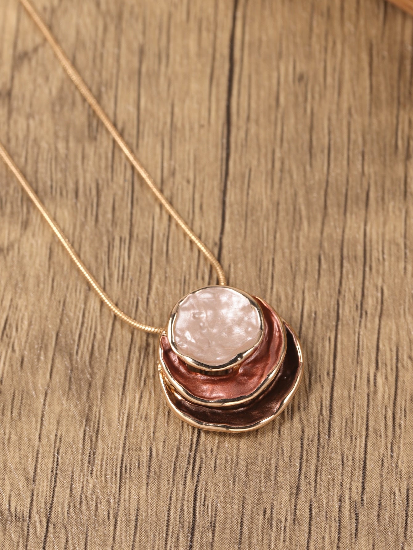 Round Charm Necklace