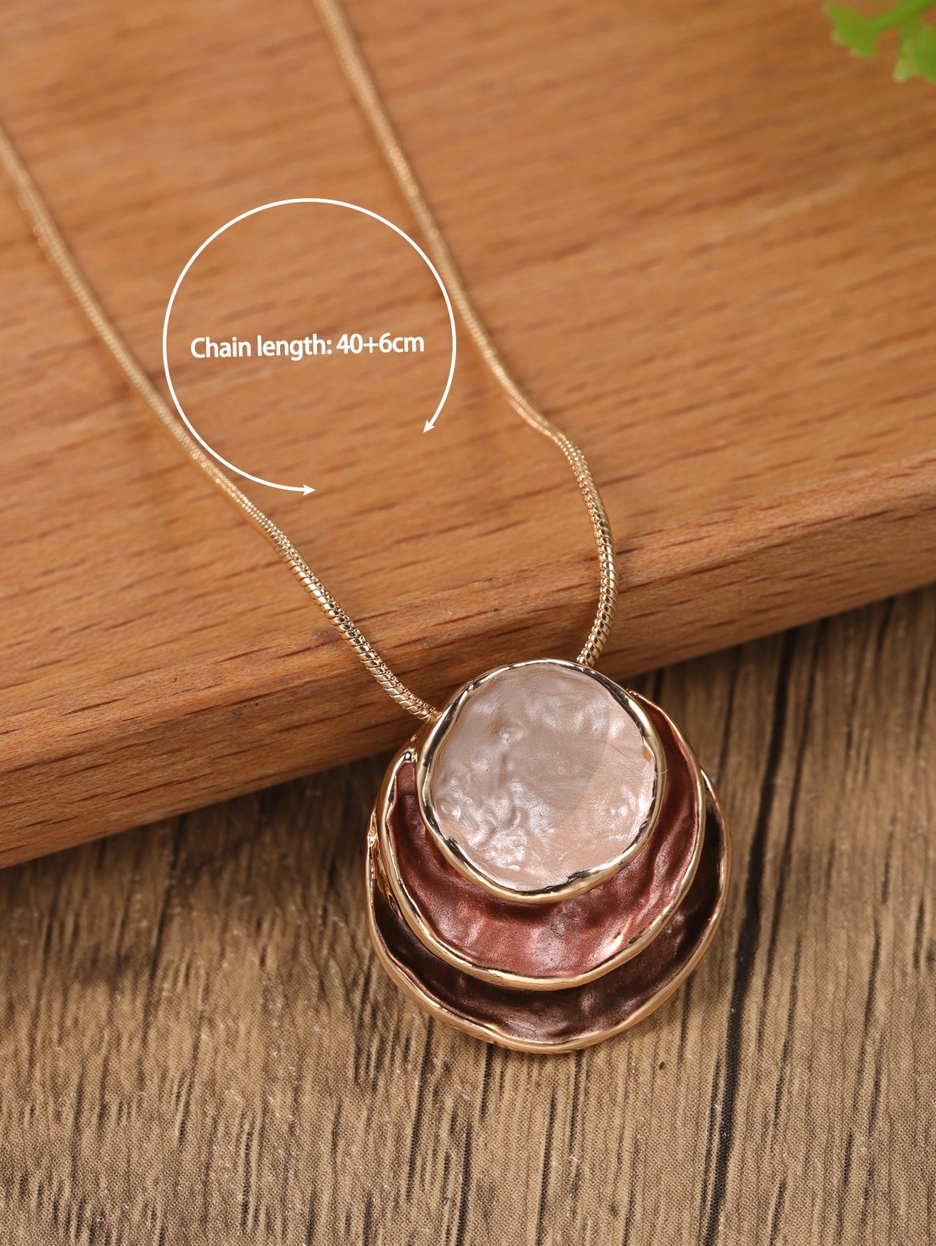 Round Charm Necklace