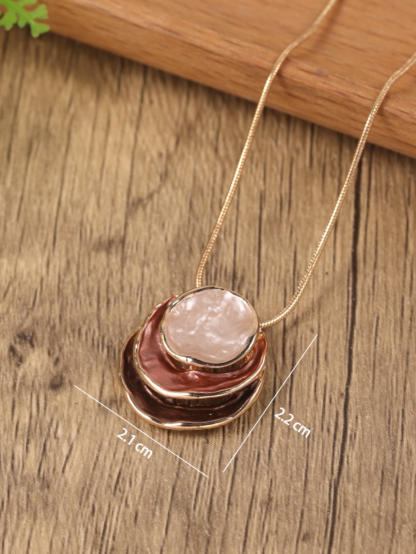 Round Charm Necklace