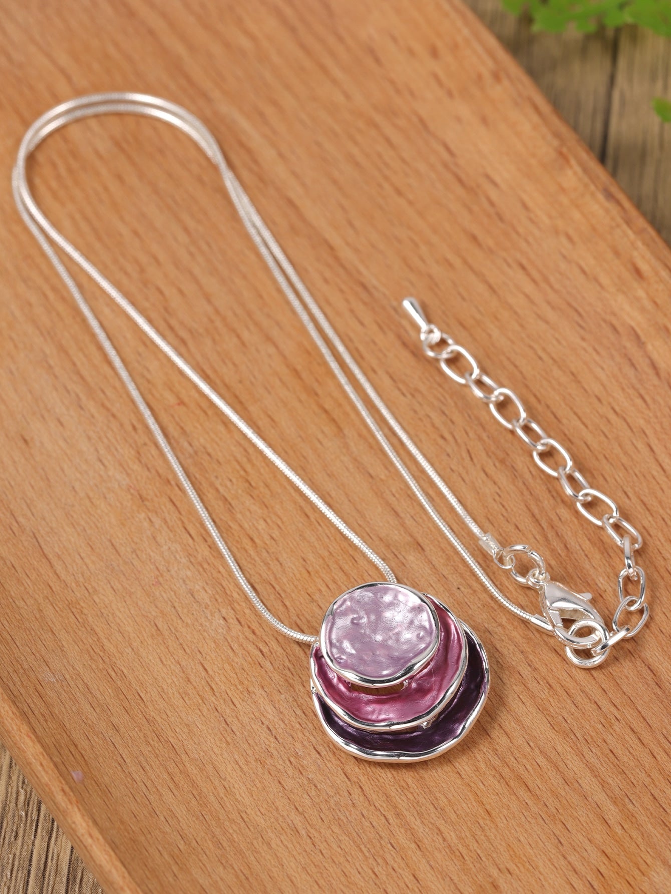 Round Charm Necklace