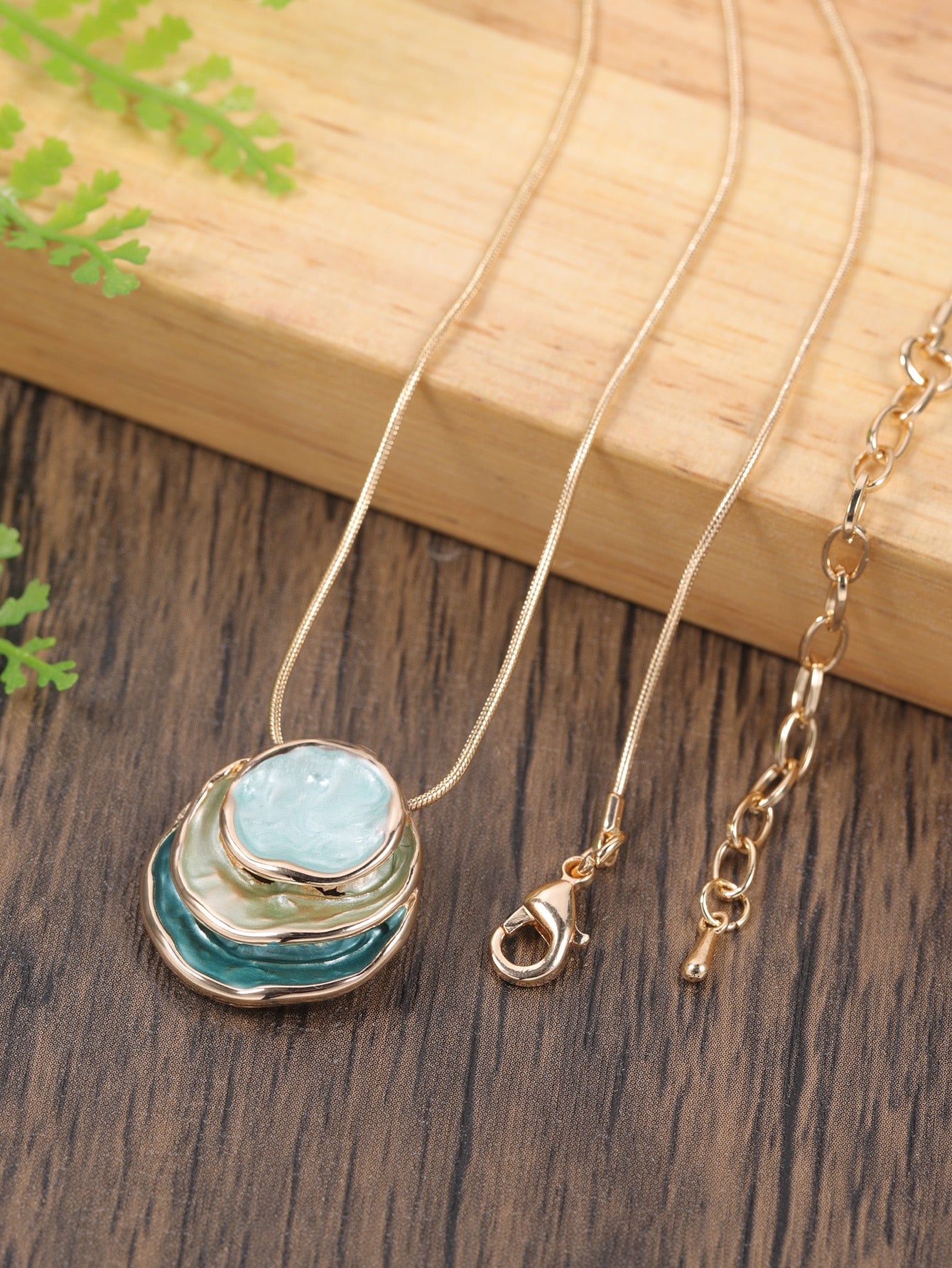 Round Charm Necklace