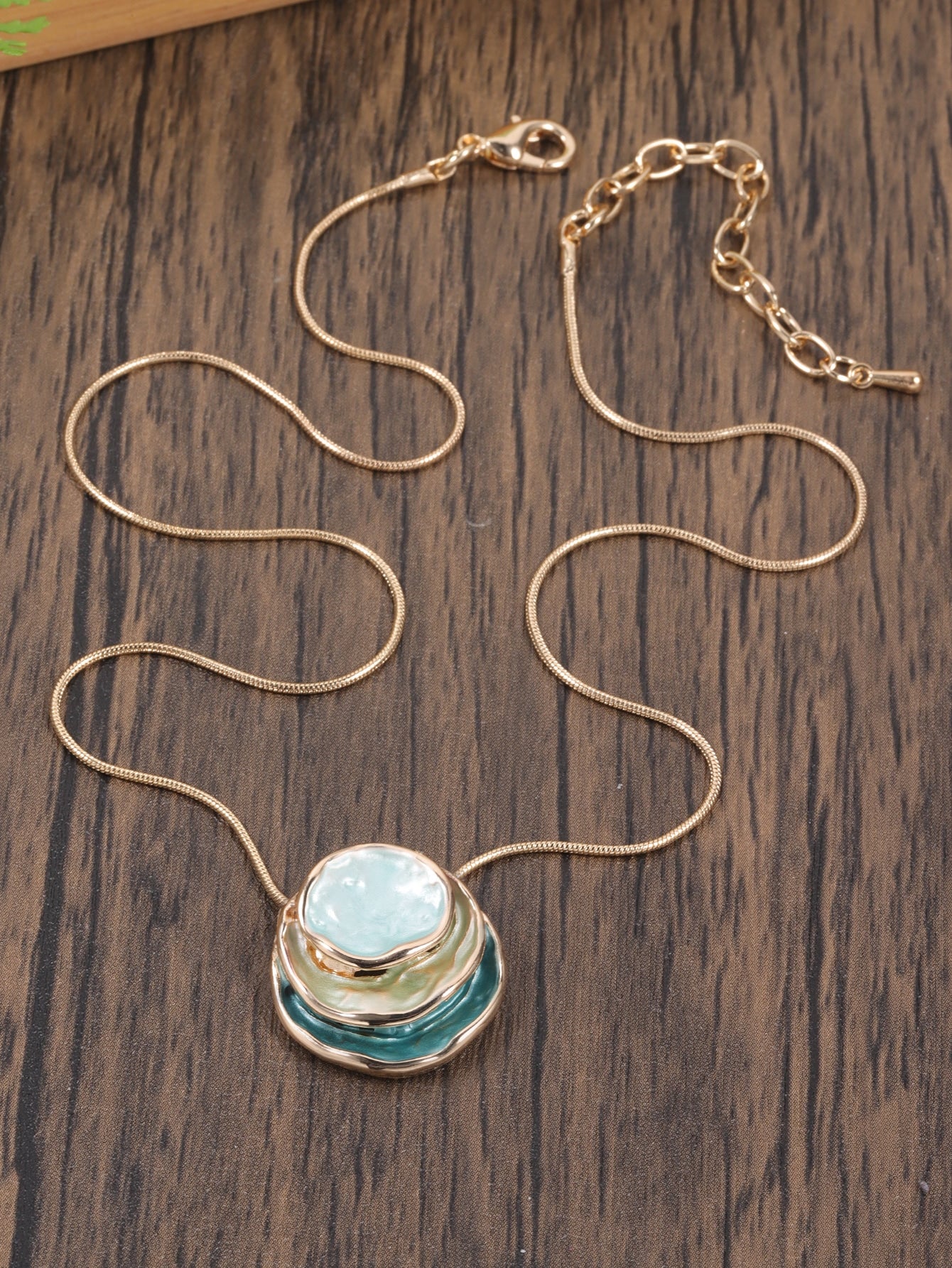Round Charm Necklace