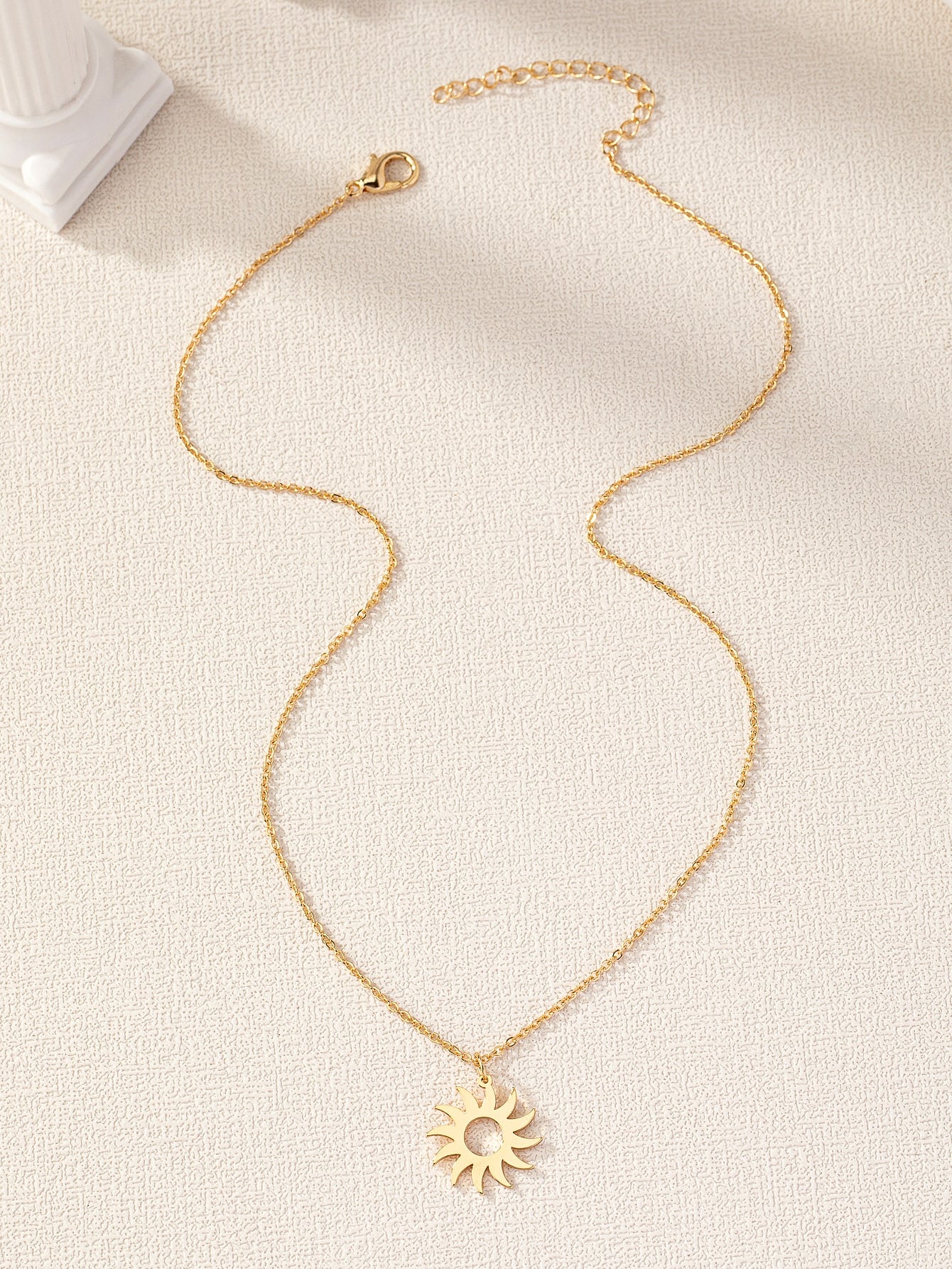 Sunburst Sun Ray Necklace