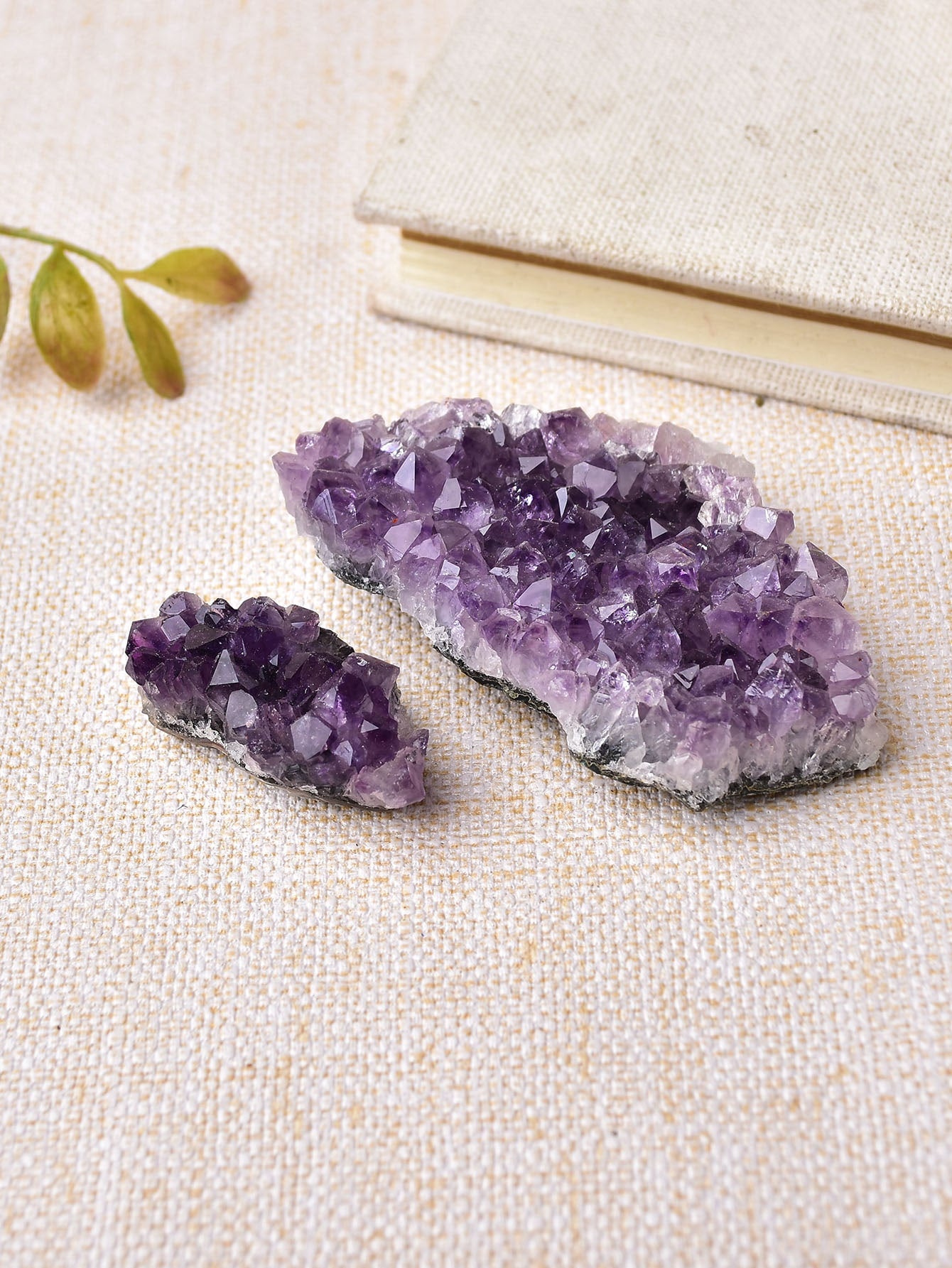 Natural Amethyst Crystal Cluster Quartz Raw Crystals Healing Stone - 1pc