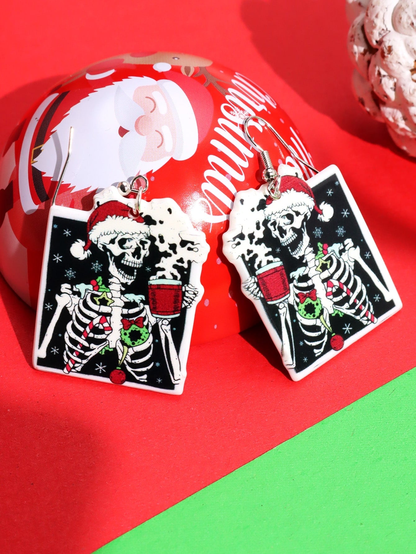 Silent Morning Festive Earrings