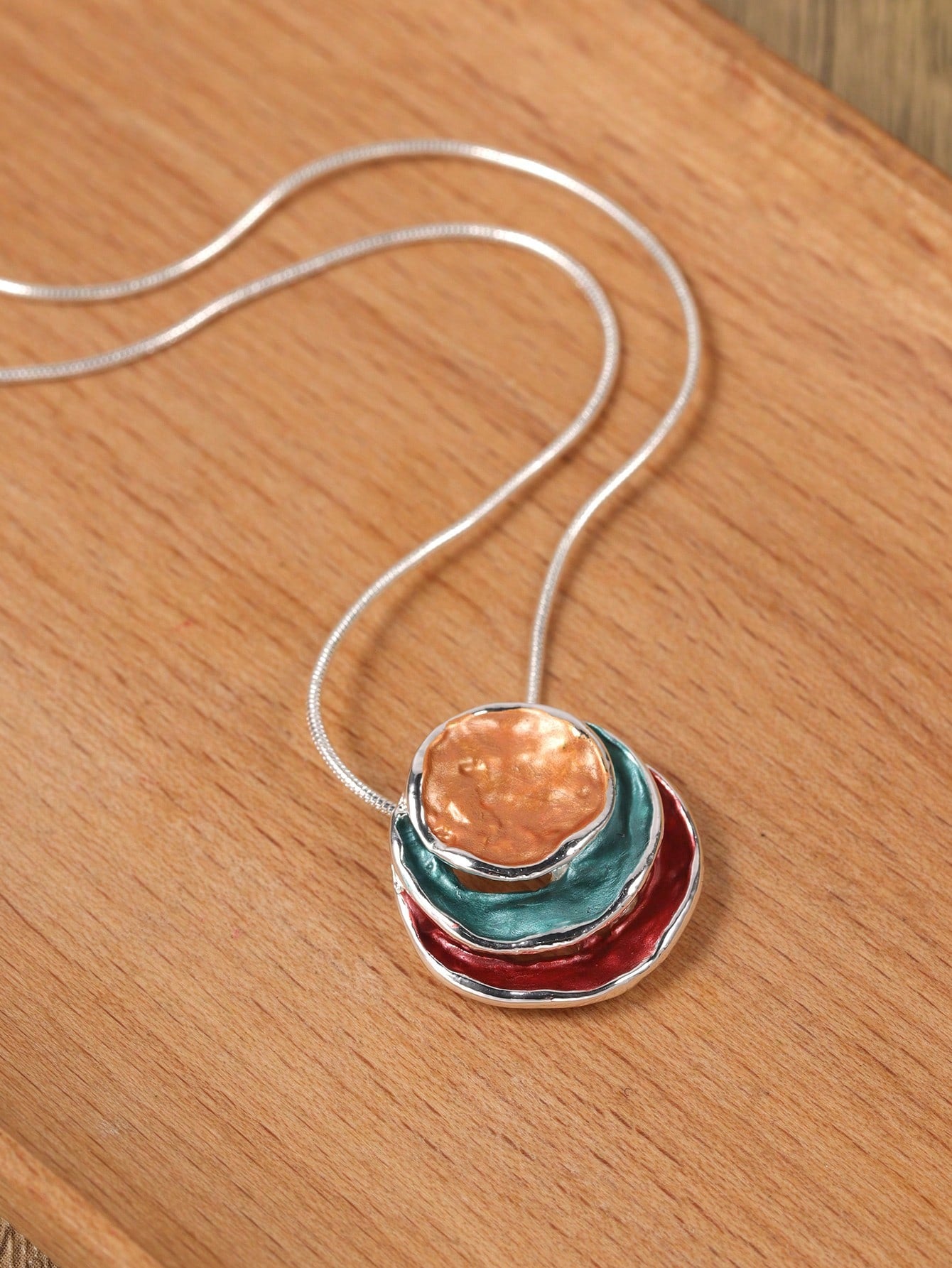 Round Charm Necklace