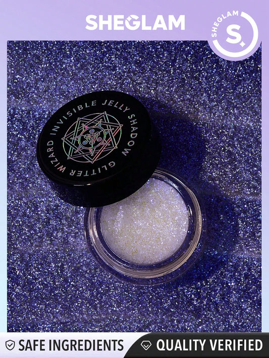 Glitter Wizard Invisible Jelly Shadow Magic Shine No Smudge  Non-Greasy Cream Eyeshadow